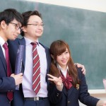 卒業写真の風景